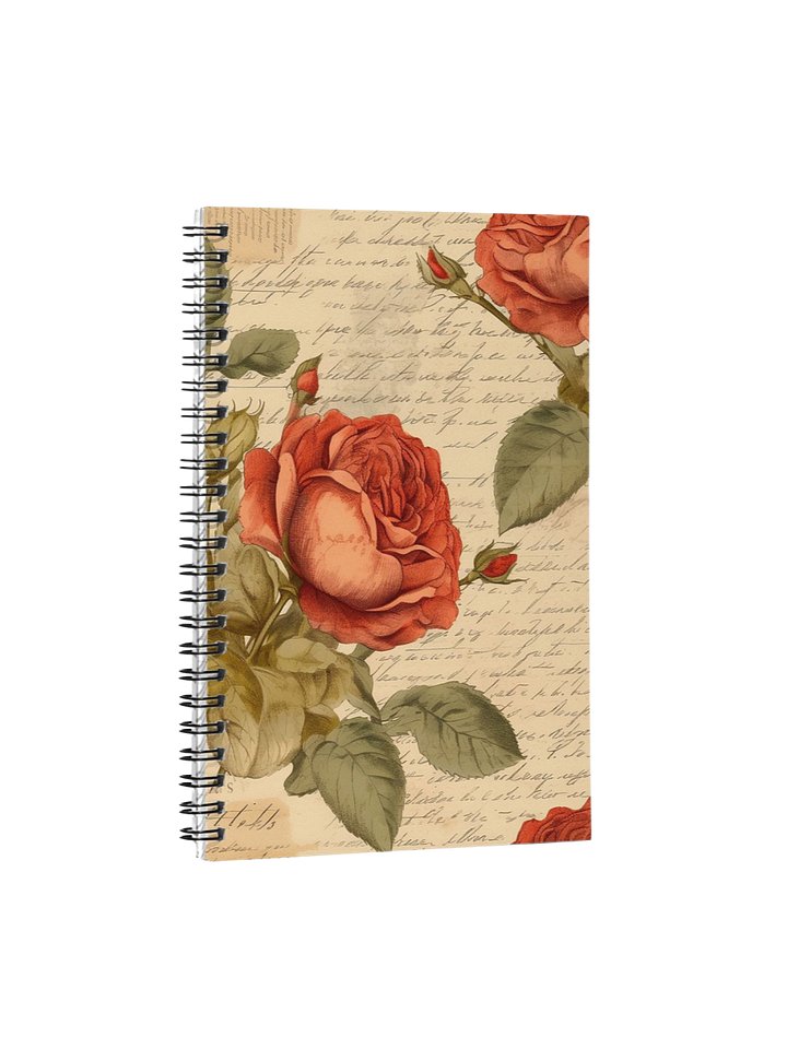 Vintage Rose: Spiral Notebook product image (1)