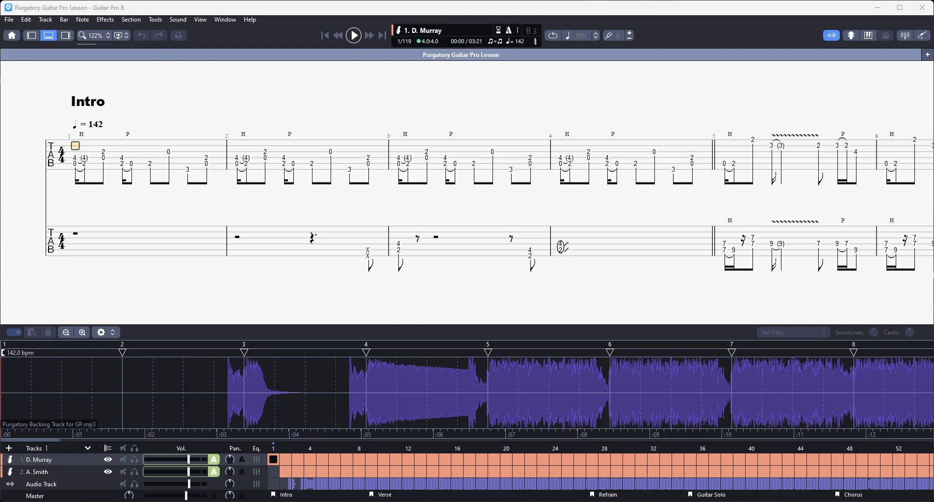 Purgatory | PDF Tab + Guitar Pro | Iron Maiden product image (2)