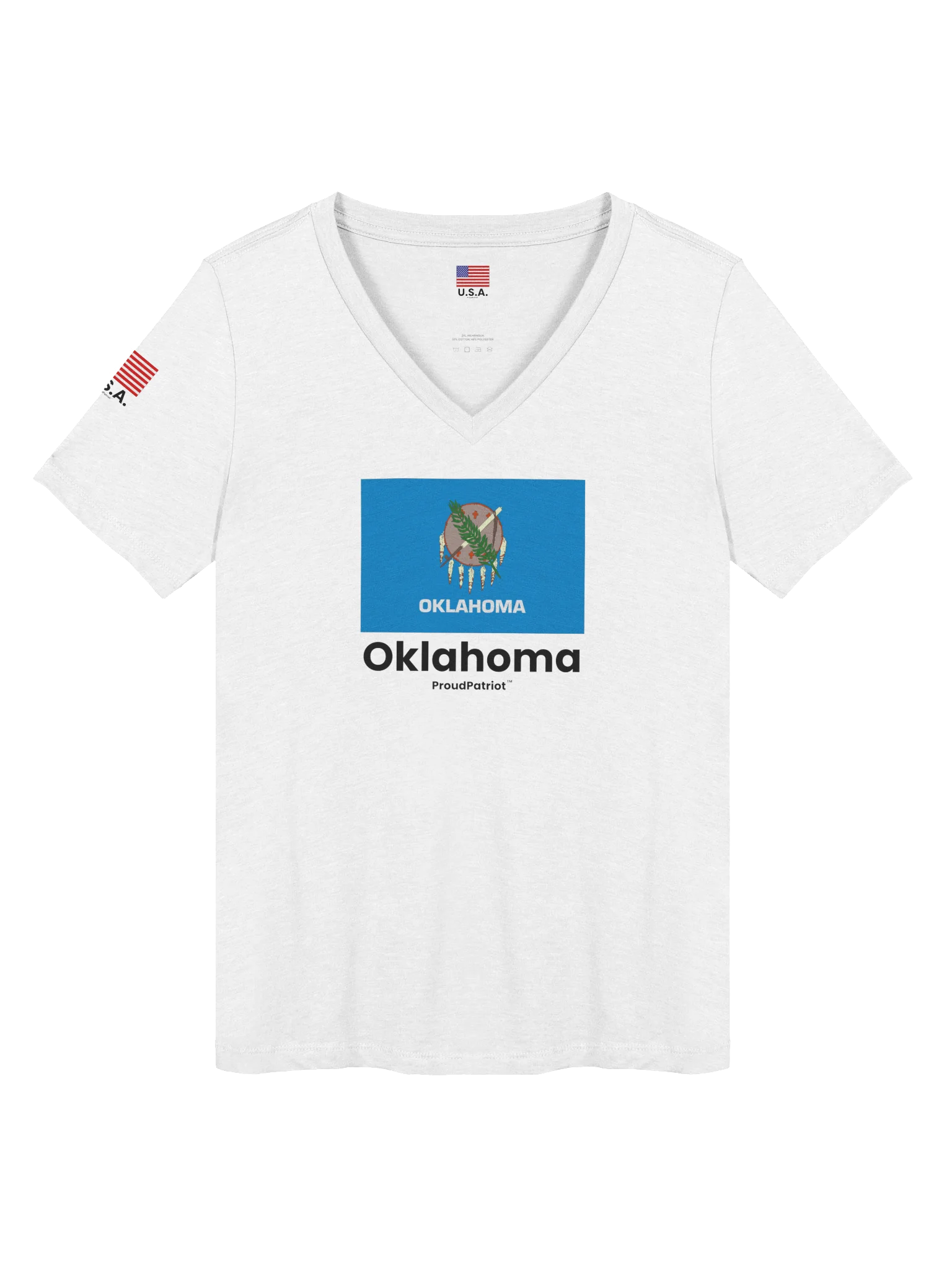 Oklahoma Women's Relaxed V-Neck T-Shirt product image (7)