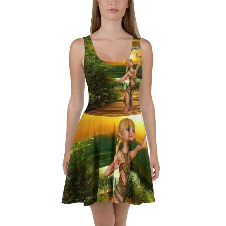 'Elven Stories - The Night Of Your Return' Skater Dress product image (2)