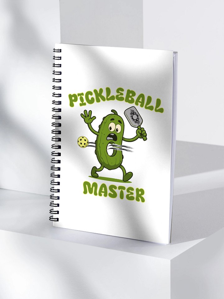 Pickleball Master Spiral Notebook product image (1)