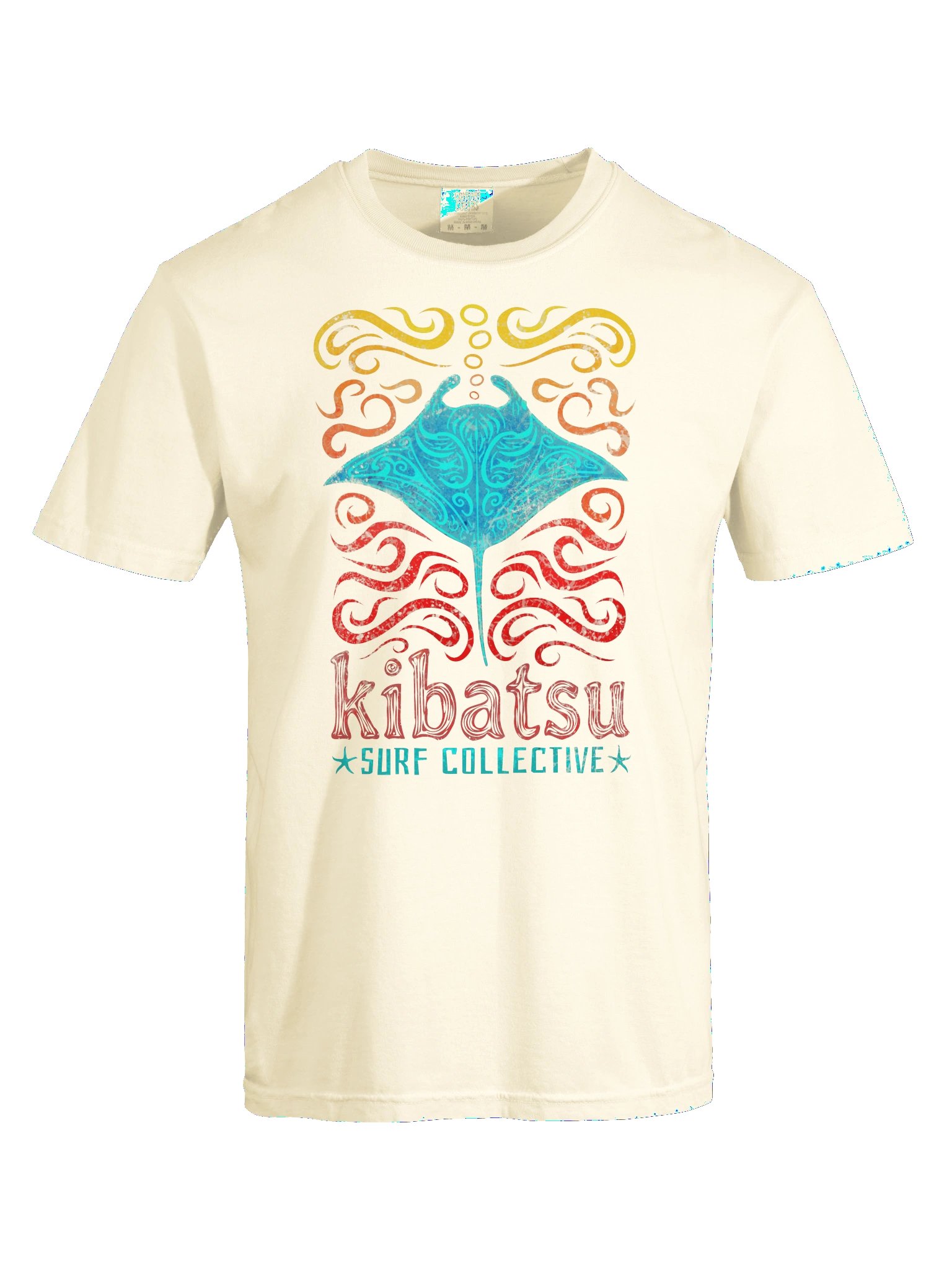 Kibatsu Surf Collective Spirit of Manta Ray T Shirt product image (207)