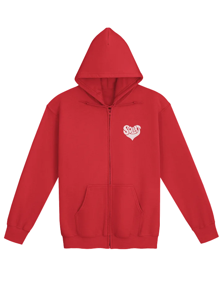 RETRO LOVE ZIP-UP HOODIE product image (1)