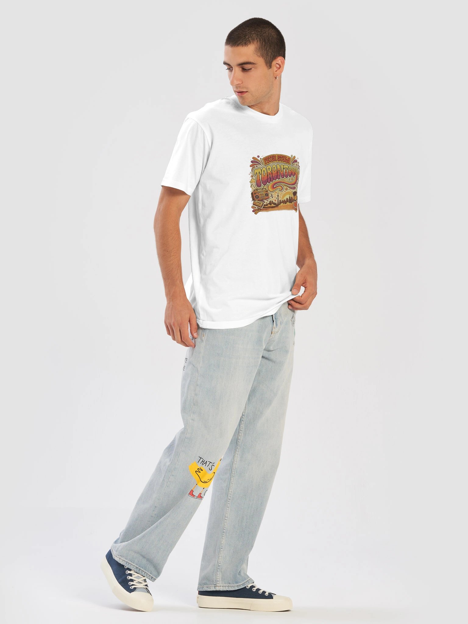 TORONTOOO — Essential Tee (White) product image (5)