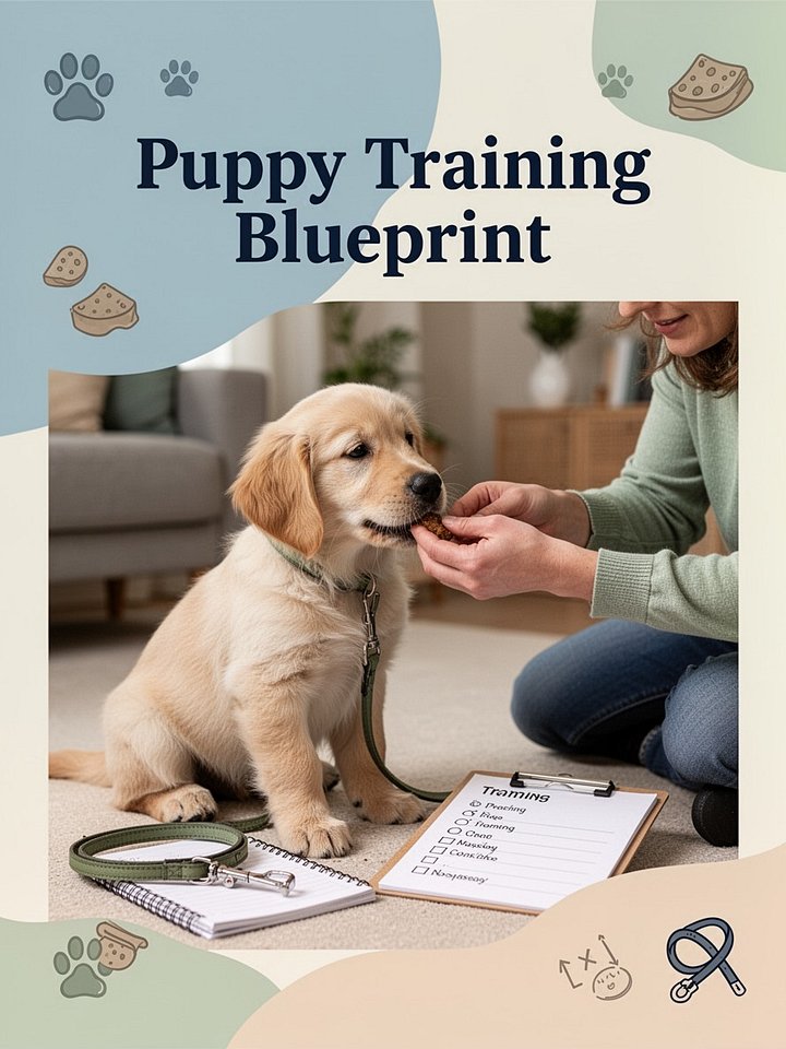Step-by-Step Training Plan for New Puppy Owners product image (1)