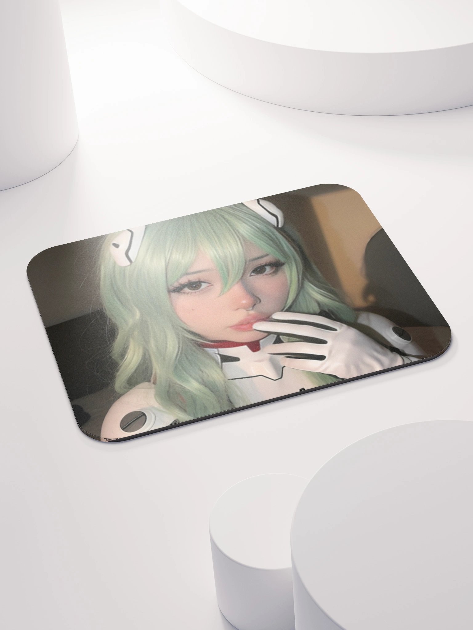 Cosplay Corner – Waifufaee as Rei Ayanami from Neon Genesis Evangelion Mouse Pad product image (4)