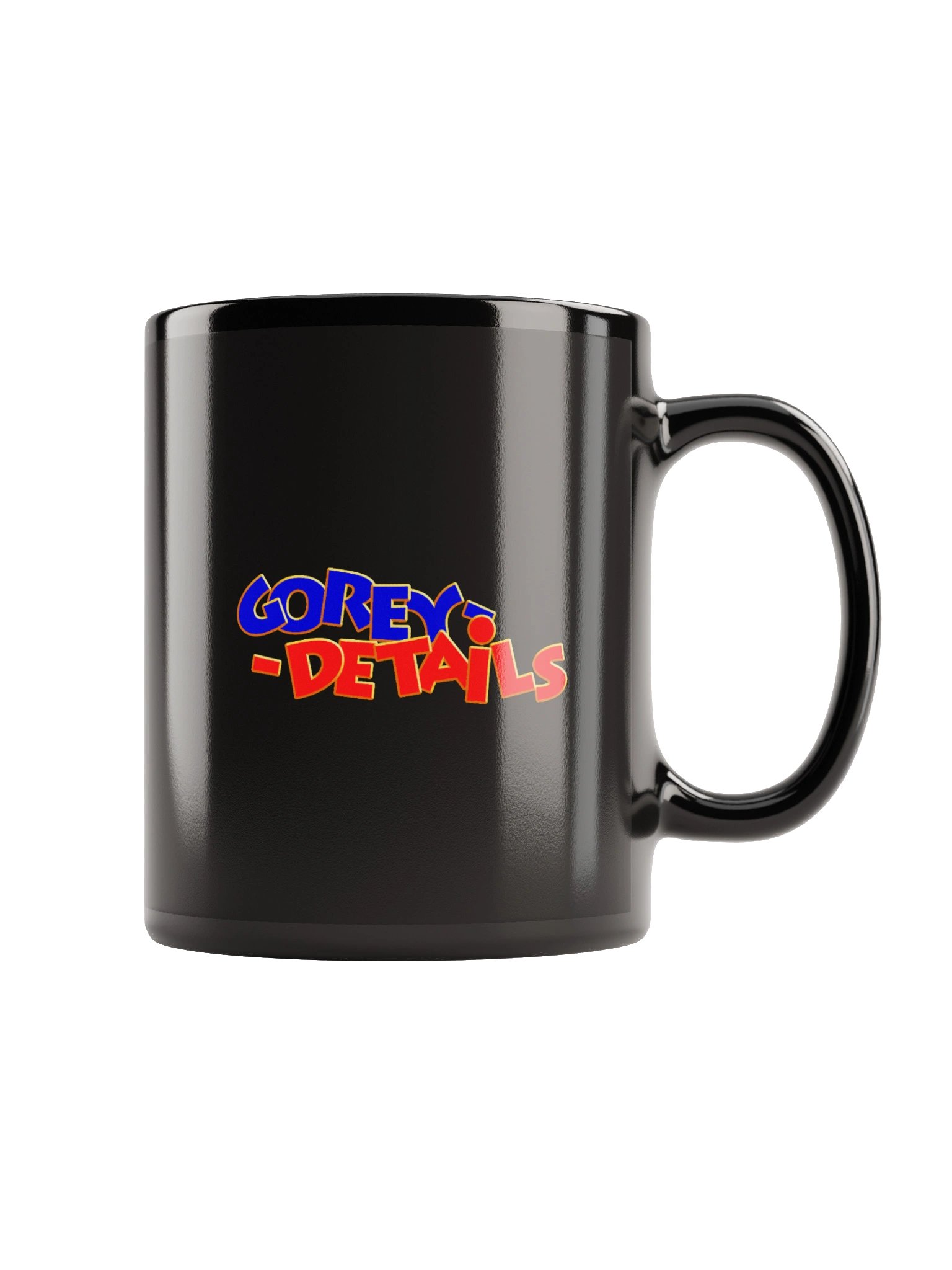 Bear and Bird - Black Glossy Mug product image (6)