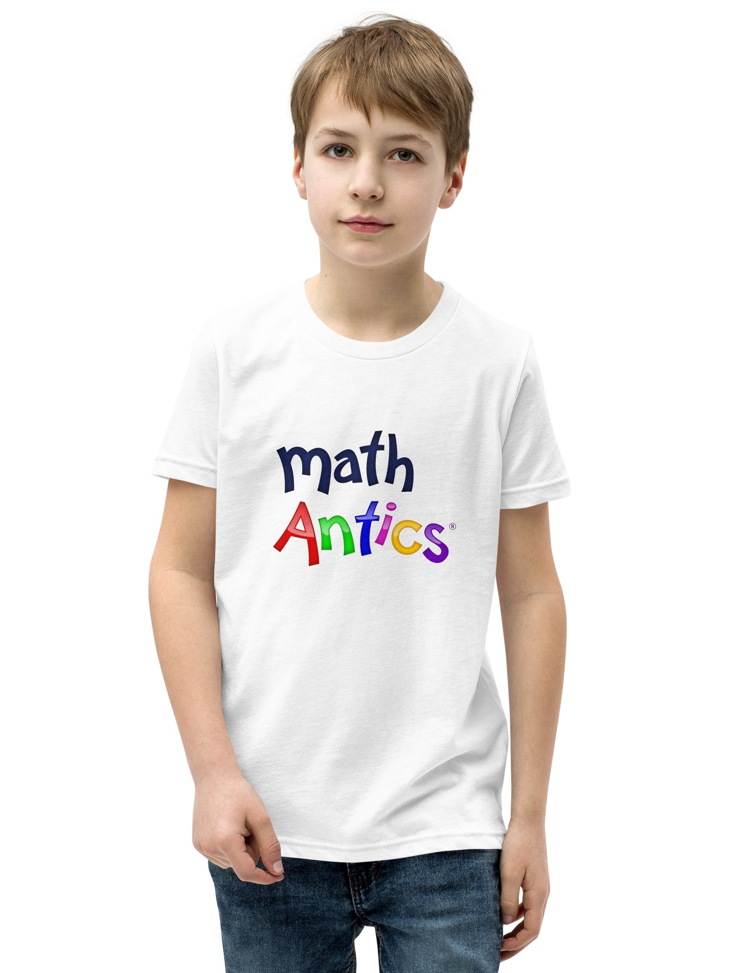 Light-colored youth T-Shirt (main logo) product image (3)