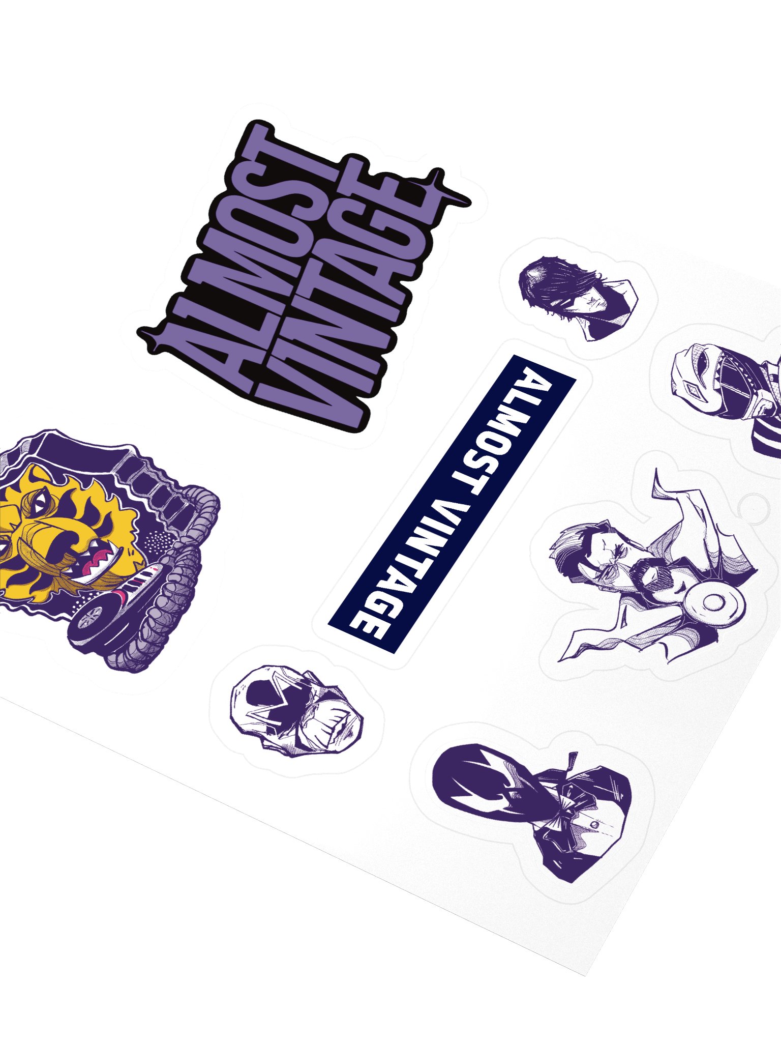 Almost Vintage Sticker Sheet product image (3)