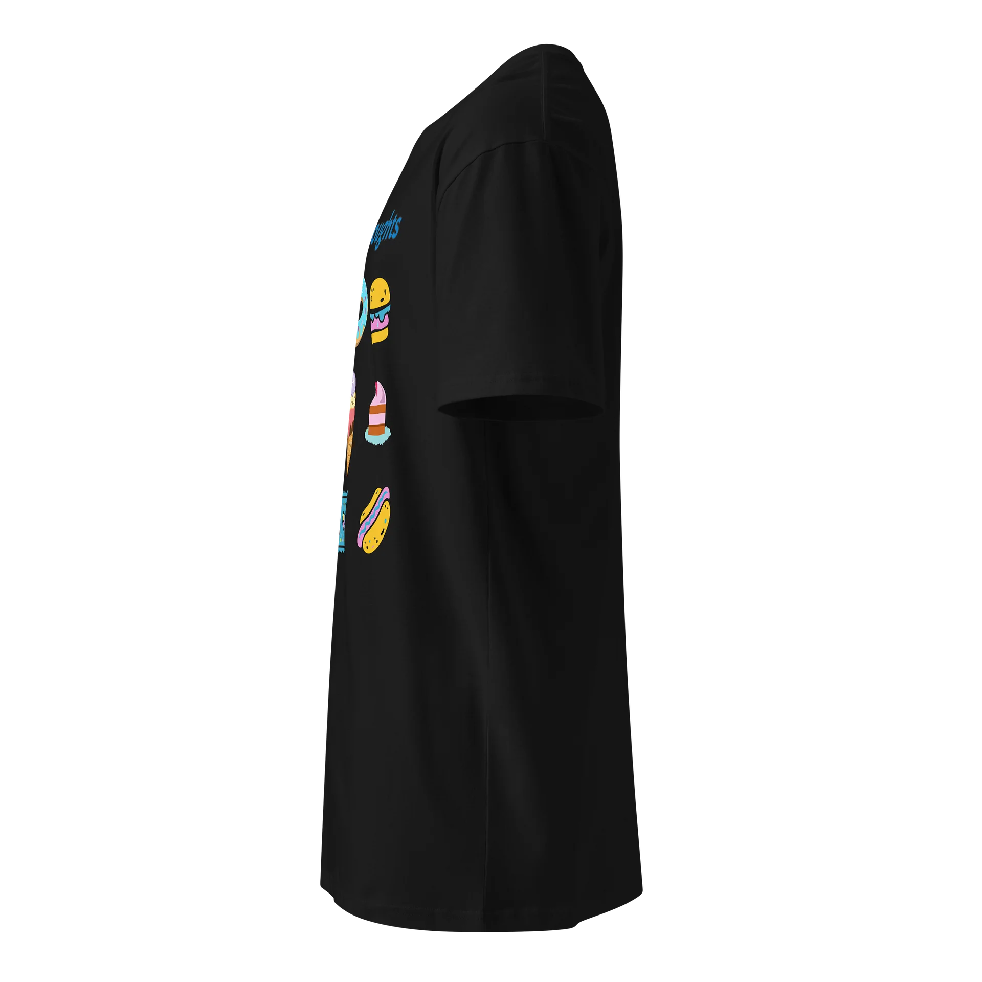 Happy Thoughts - Junk Food Lover - AS Colour Unisex Premium T-Shirt product image (5)