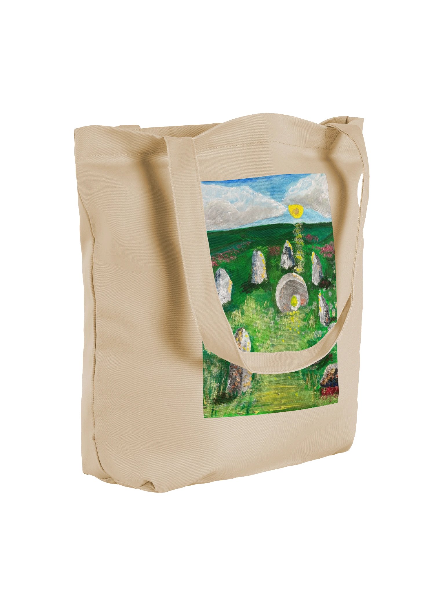 Sunlit Stone Circle — Eco Tote product image (4)