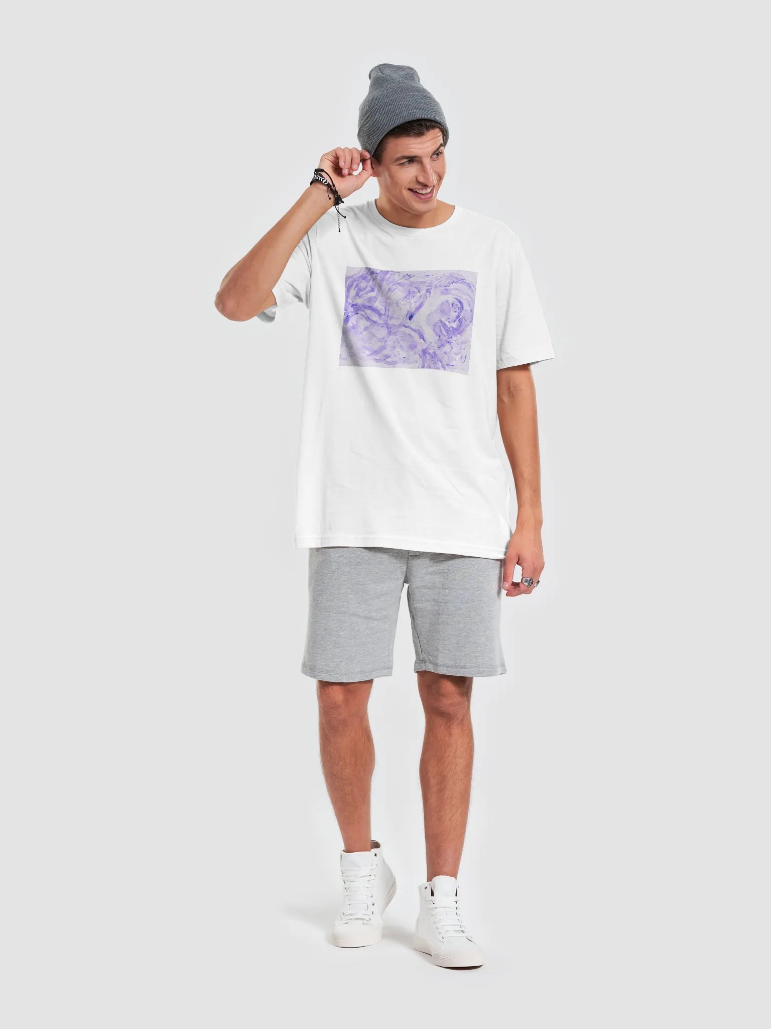 WRAPPED IN HOLY SPIRIT _ LAVENDER TEE product image (3)