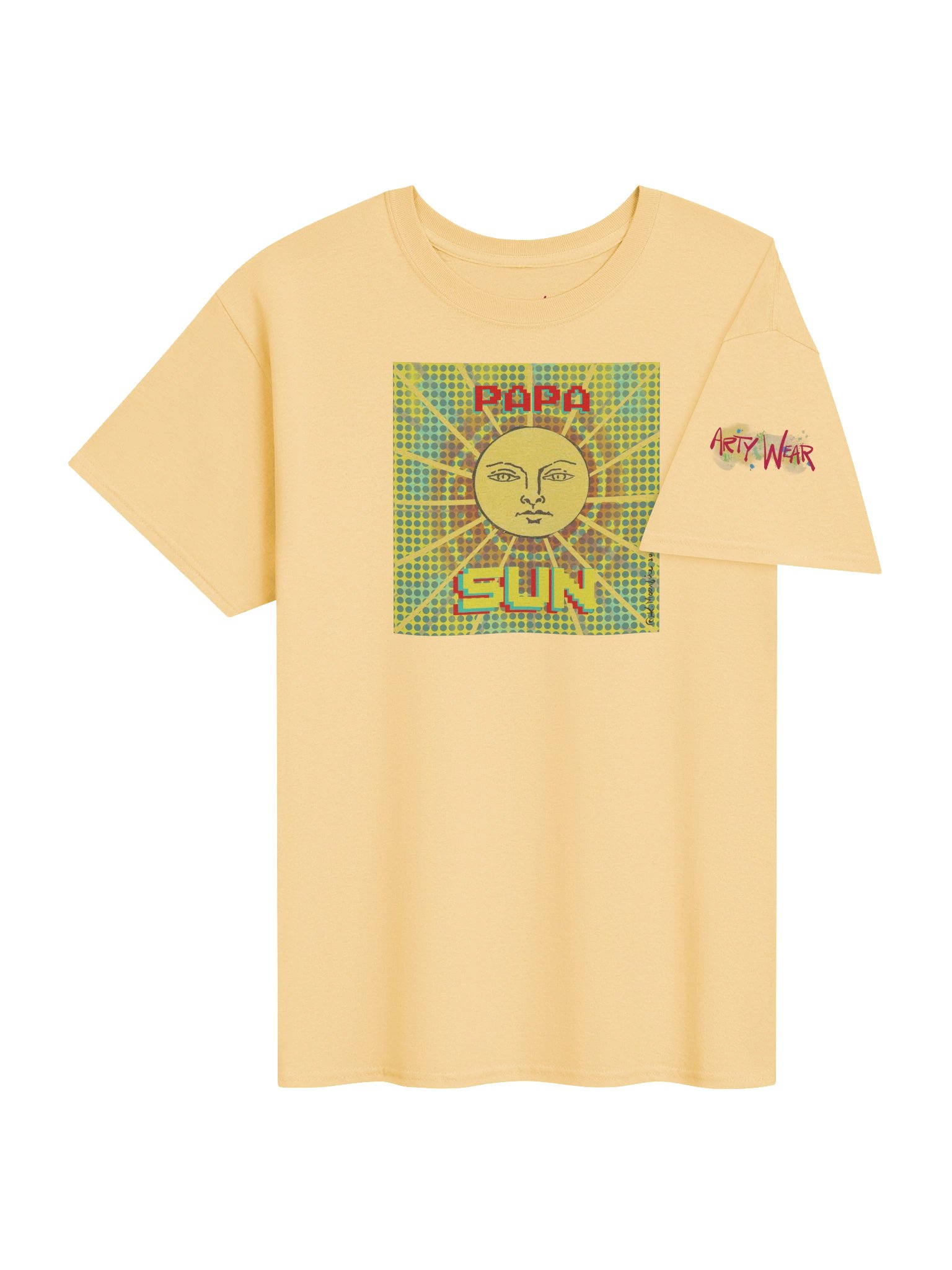 ArtyWear Tee of the Month - June '26 'Papa Sun' product image (3)