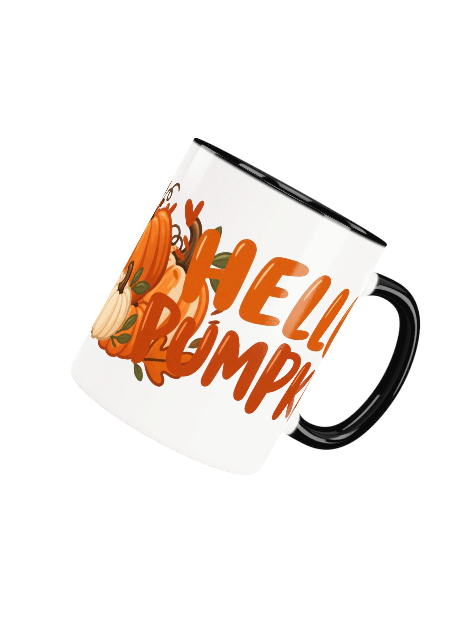 Hello Pumpkin Ceramic Mug | Cute Fall Coffee Cup & Autumn Gift product image (4)