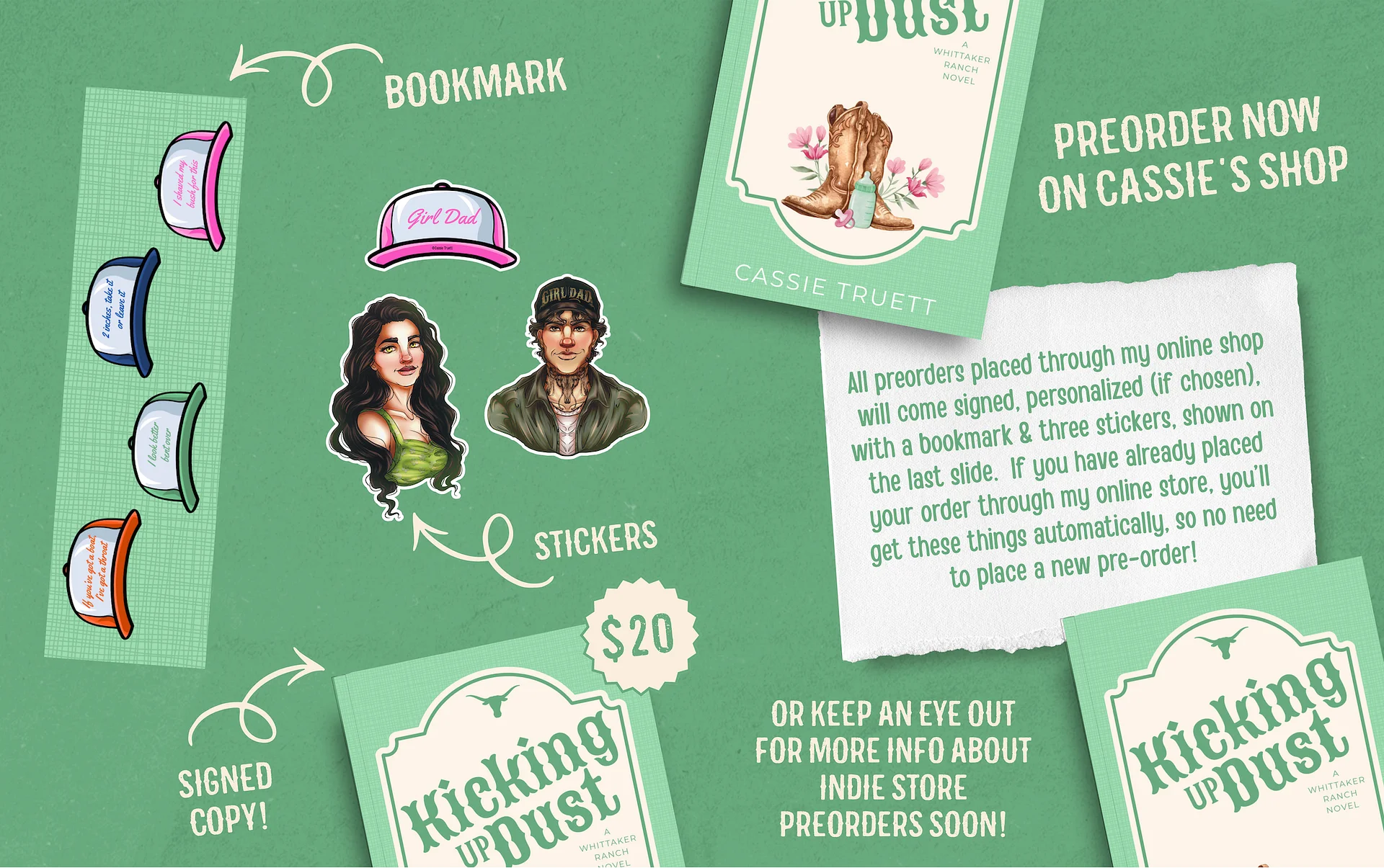 Kicking up Dust Paperback - Signed with Incentives!! product image (2)