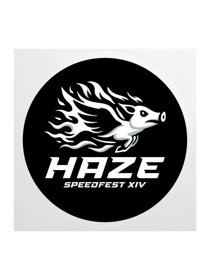 Haze Original Logo Circle Sticker product image (3)
