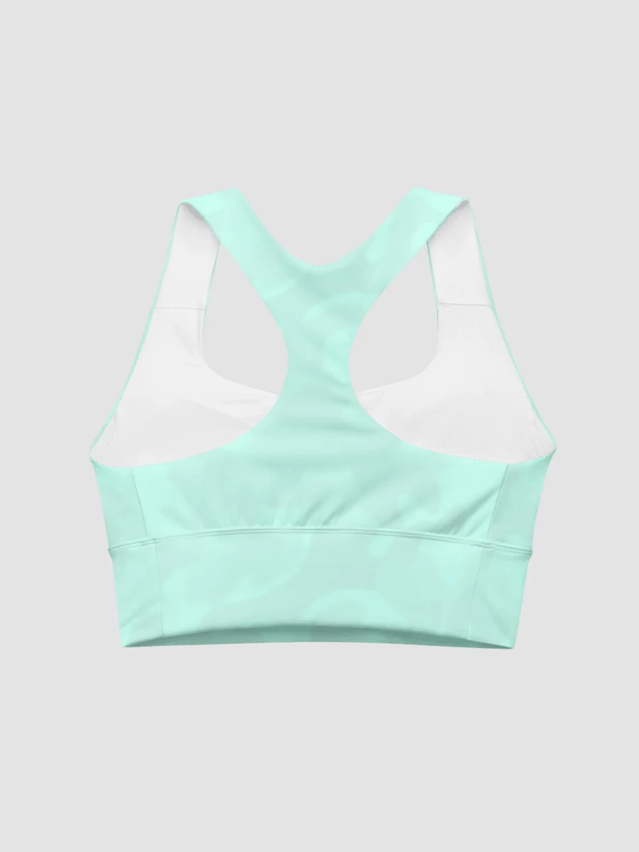 Longline Sports Bra - Mint Camo product image (6)