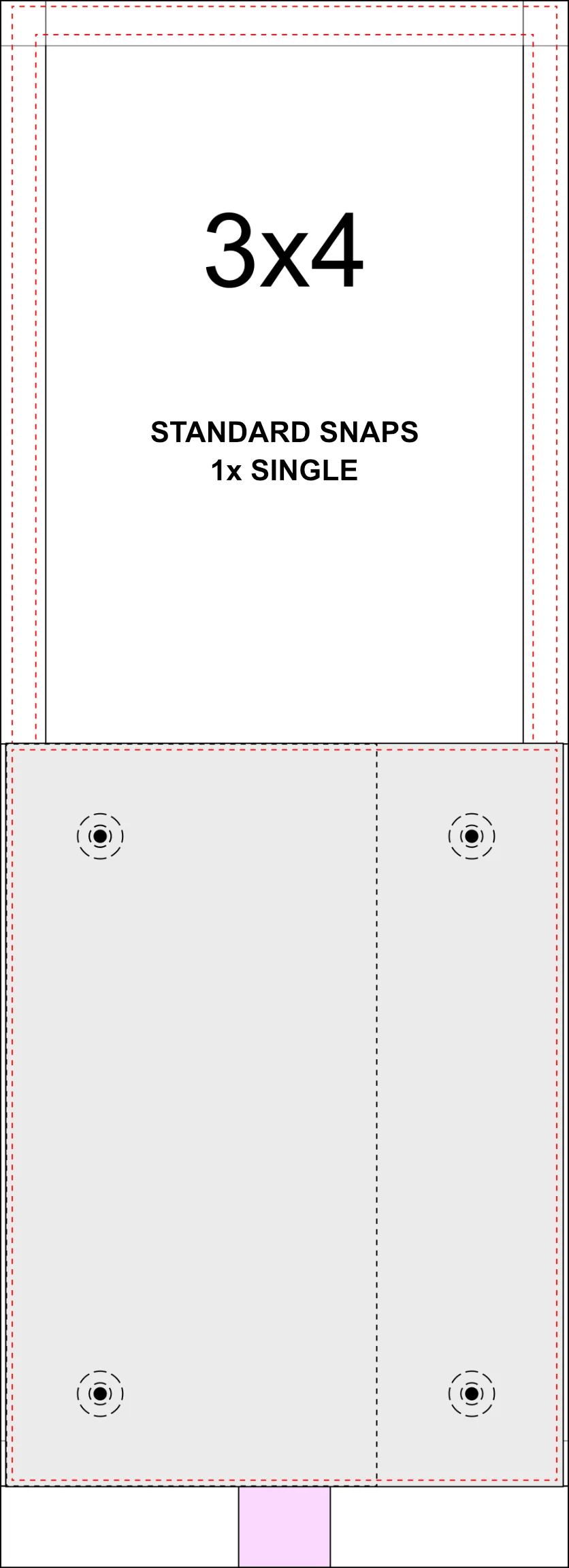 Custom Snapgrid Cover Panel 3 x 4 Snap product image (1)