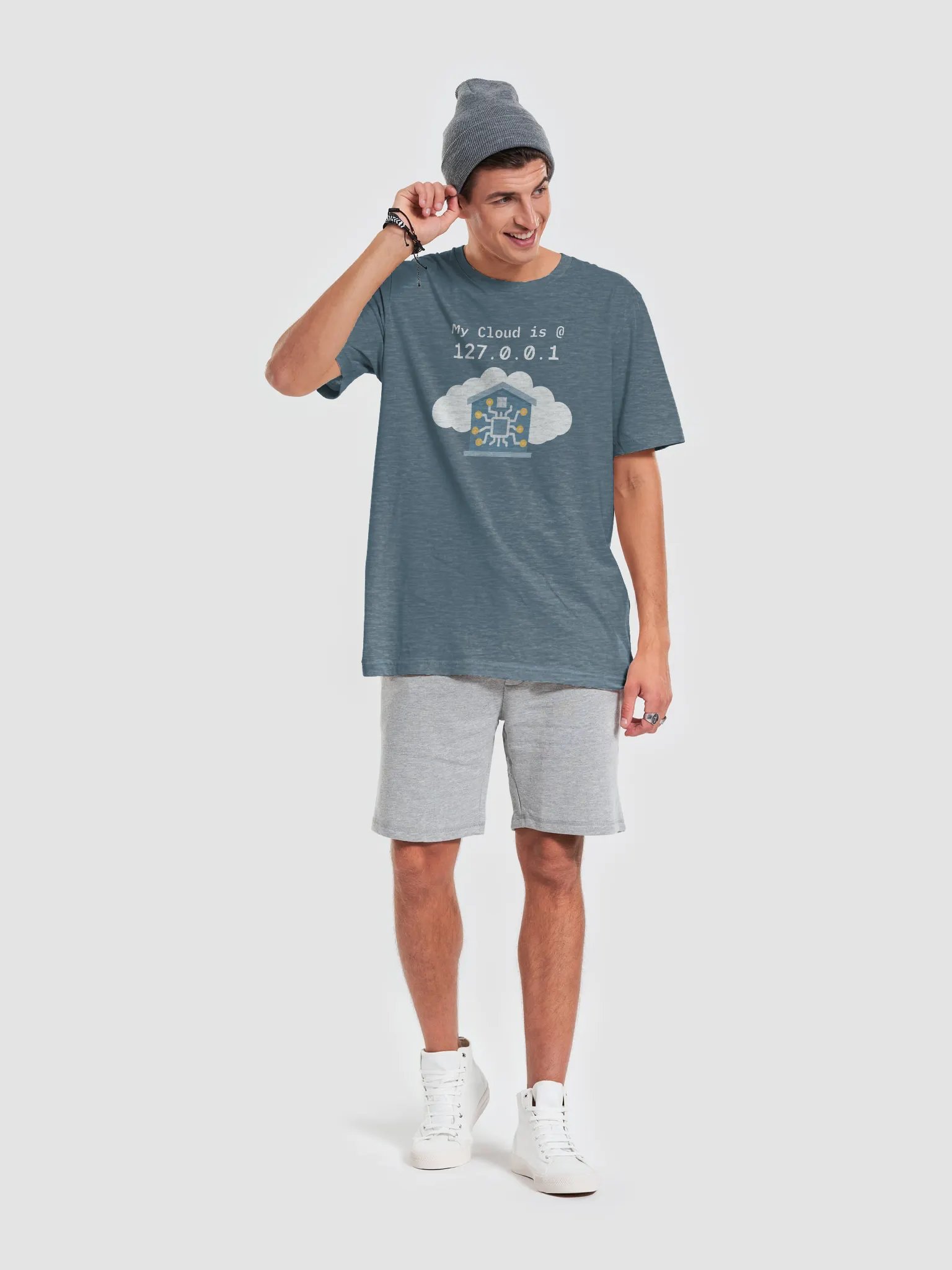 My Cloud is at 127.0.0.1 T-Shirt product image (4)