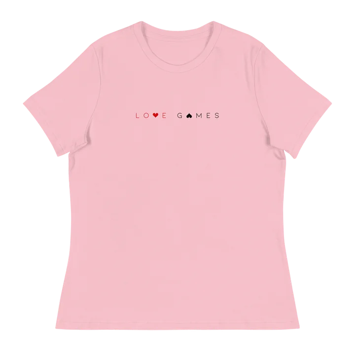 Love Games Women's Tee - Pink product image (1)