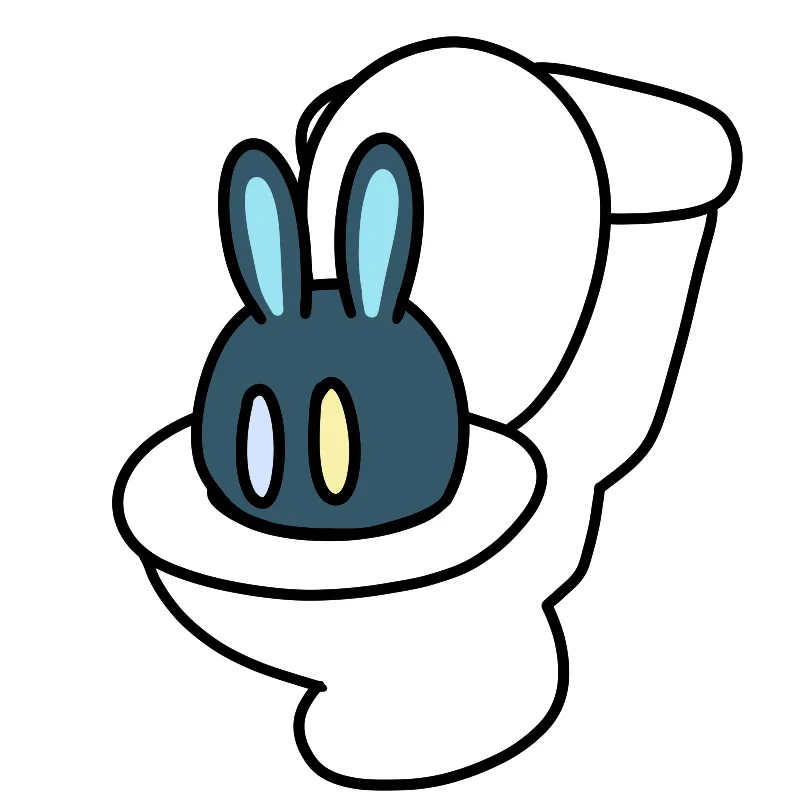 Glow-In-The-Dark Skibidi Sticker product image (1)