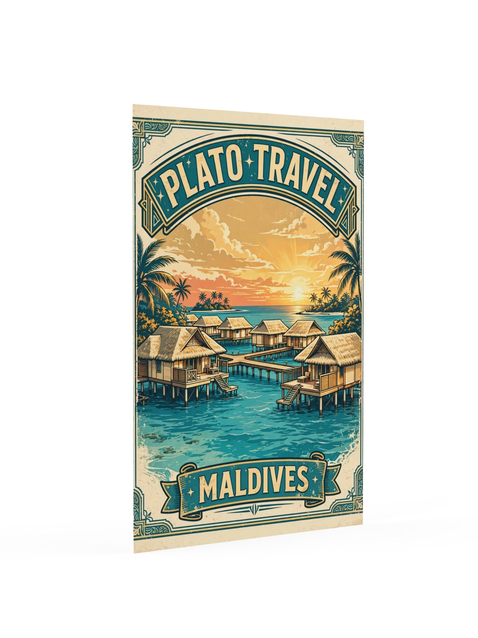 Maldives Poster Art Print product image (2)