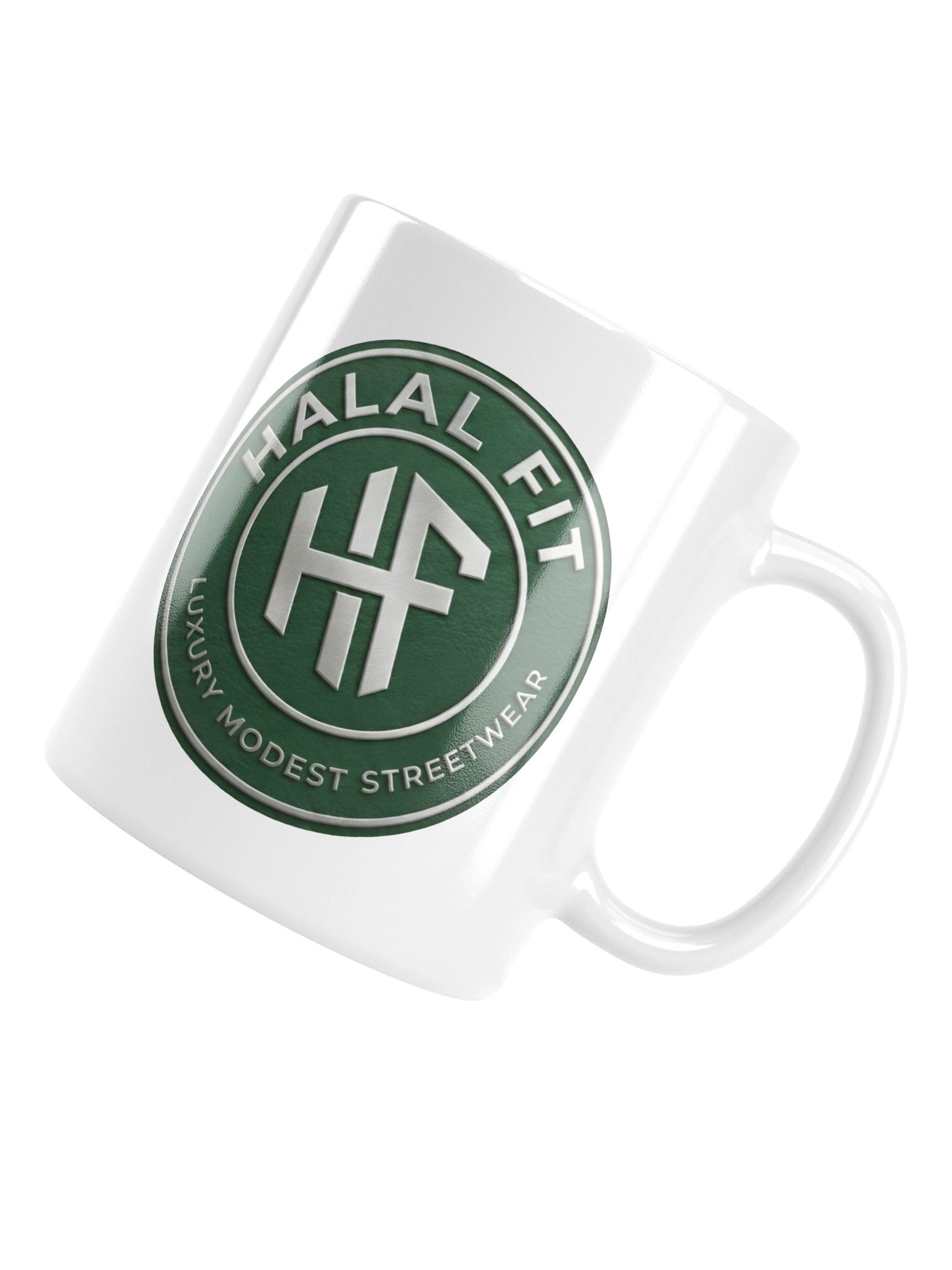 Halal Fit - White Glossy Mug product image (5)