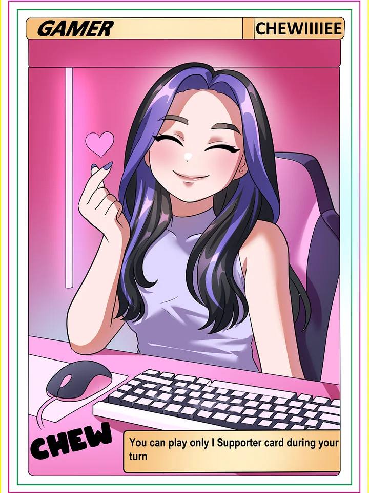 Chewlexia card! product image (1)