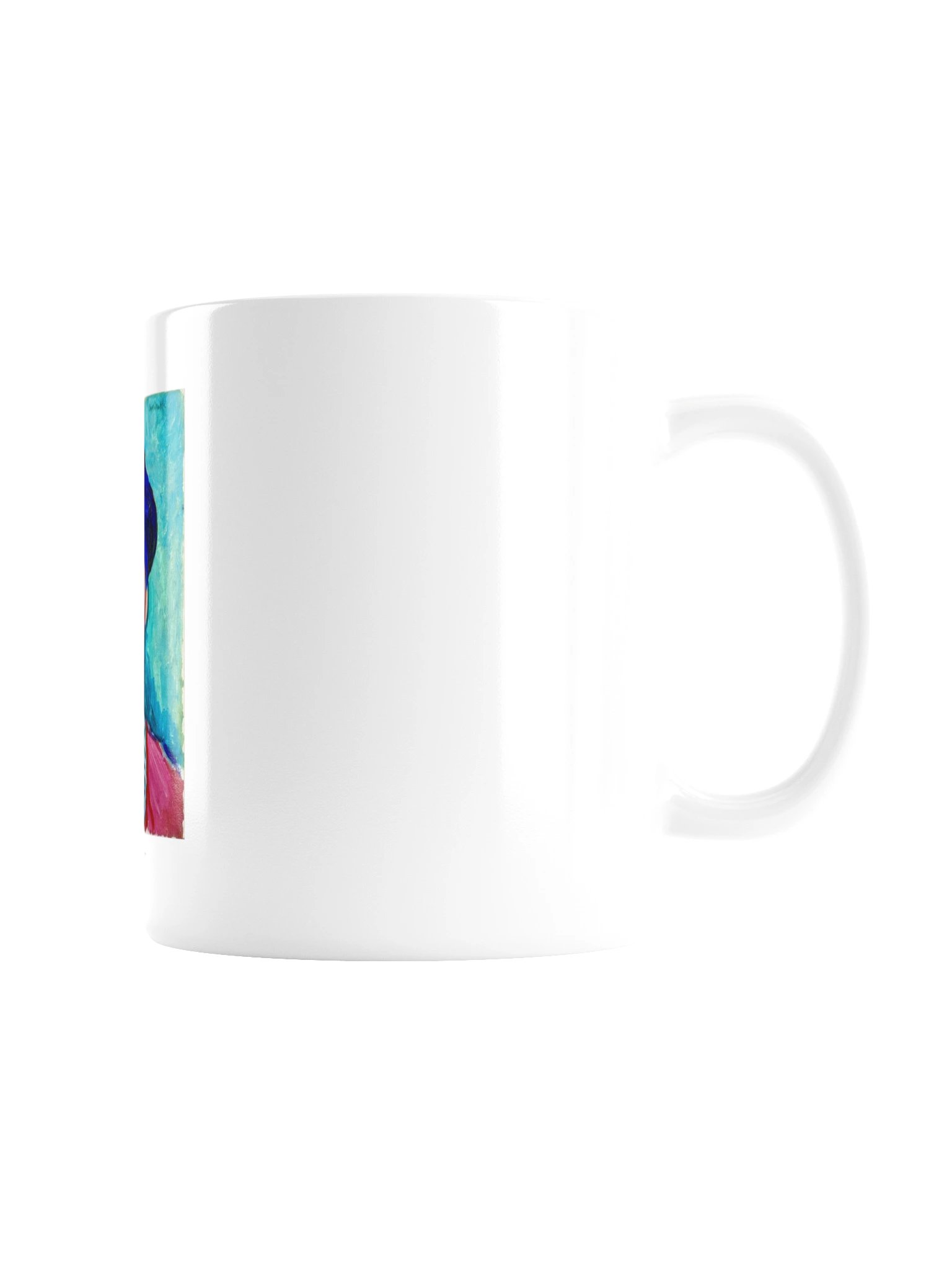 The Green Stripe — White Mug product image (3)