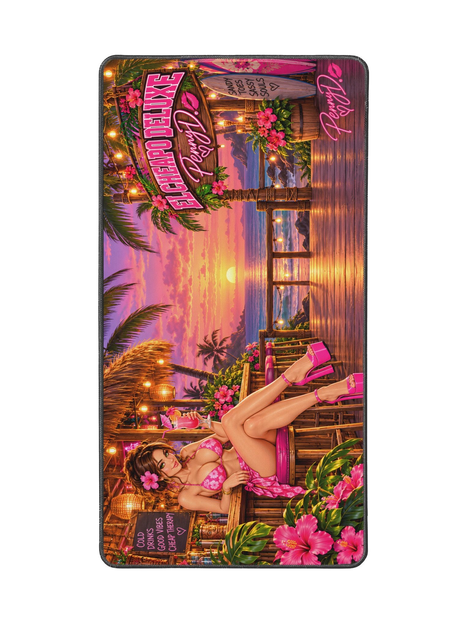 PENNY D. – TROPICAL PARADISE DESK MAT product image (2)