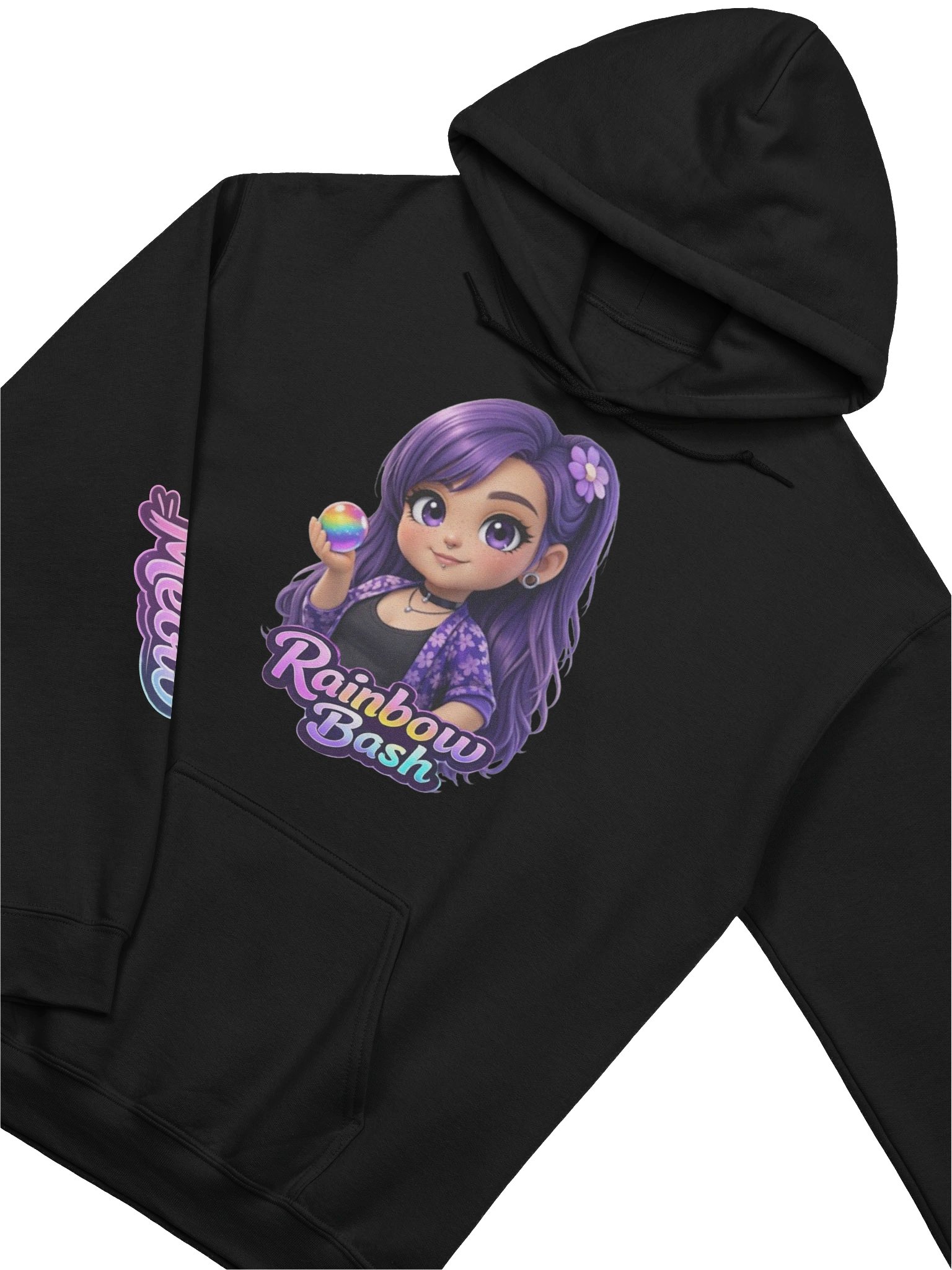Rainbow Bash Hoodie product image (24)