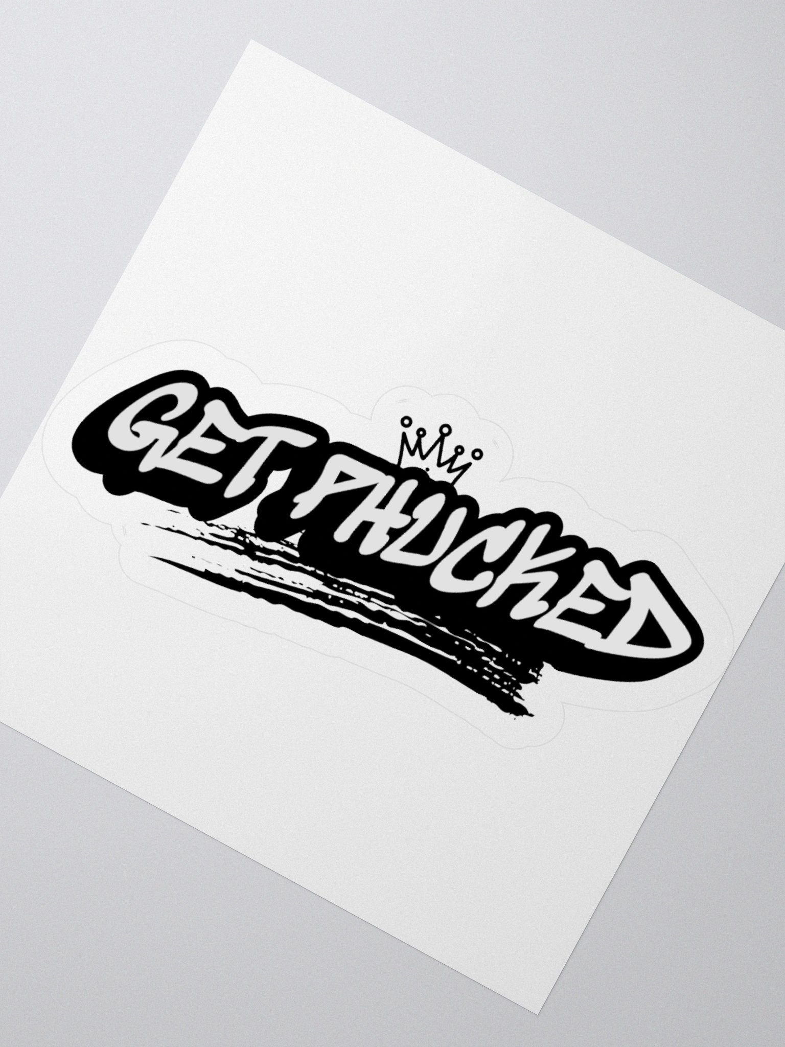 GET PHUCKED' Kiss Cut Stickers product image (4)