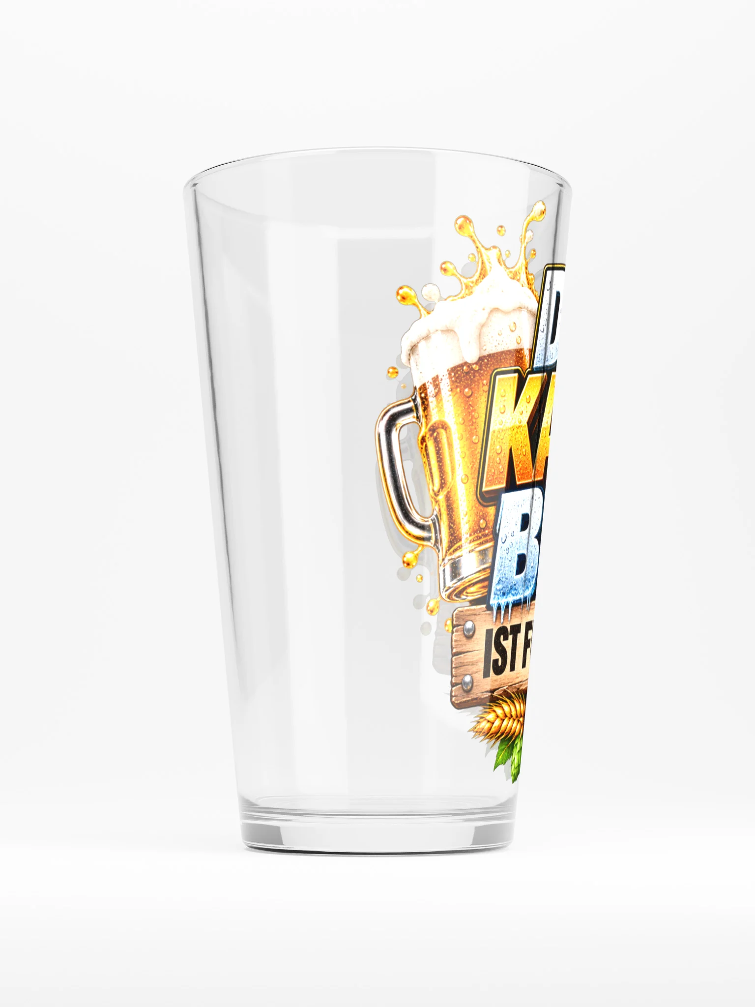 Das kalte Bier ist für bei mir Glas product image (2)