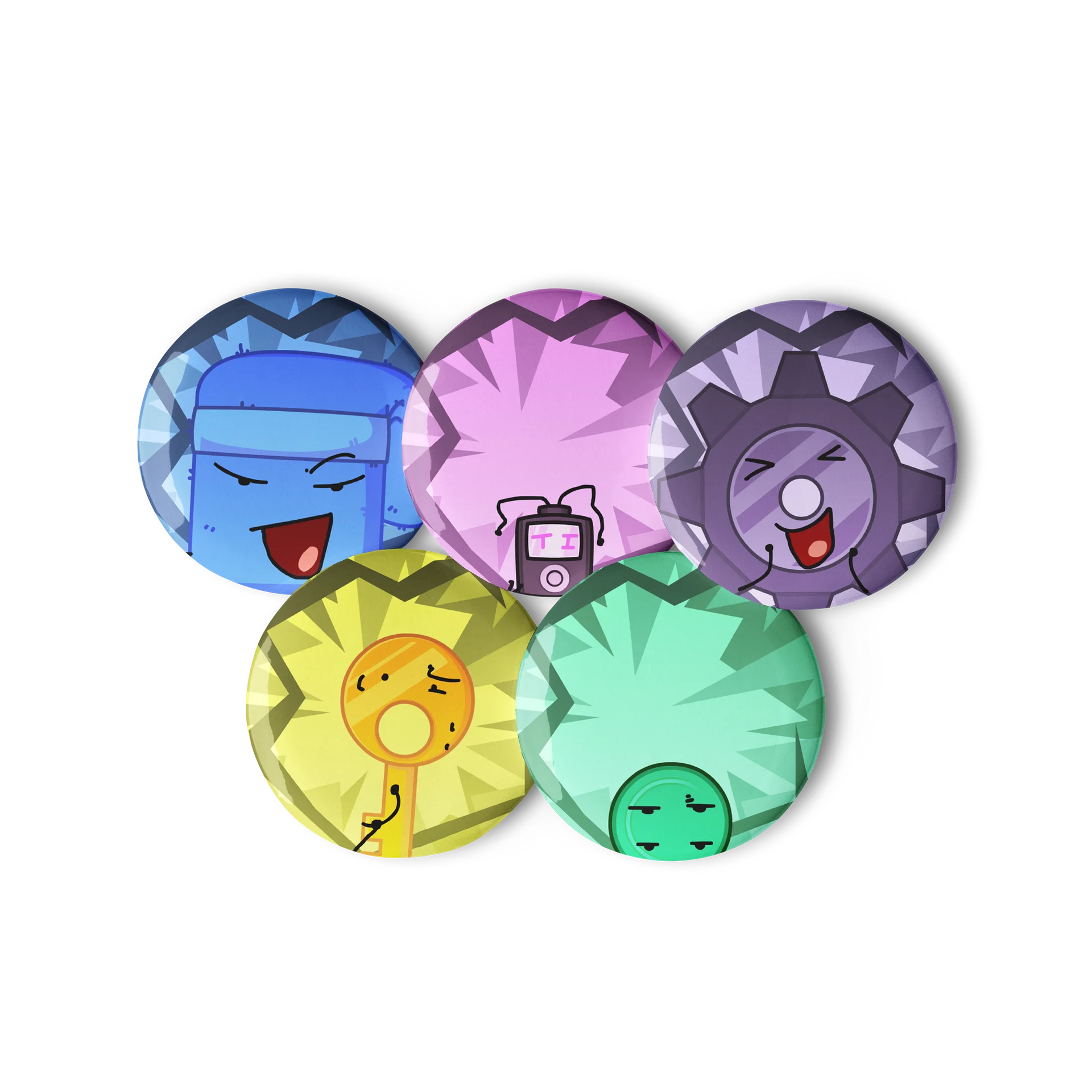 Team Button Pins! product image (2)
