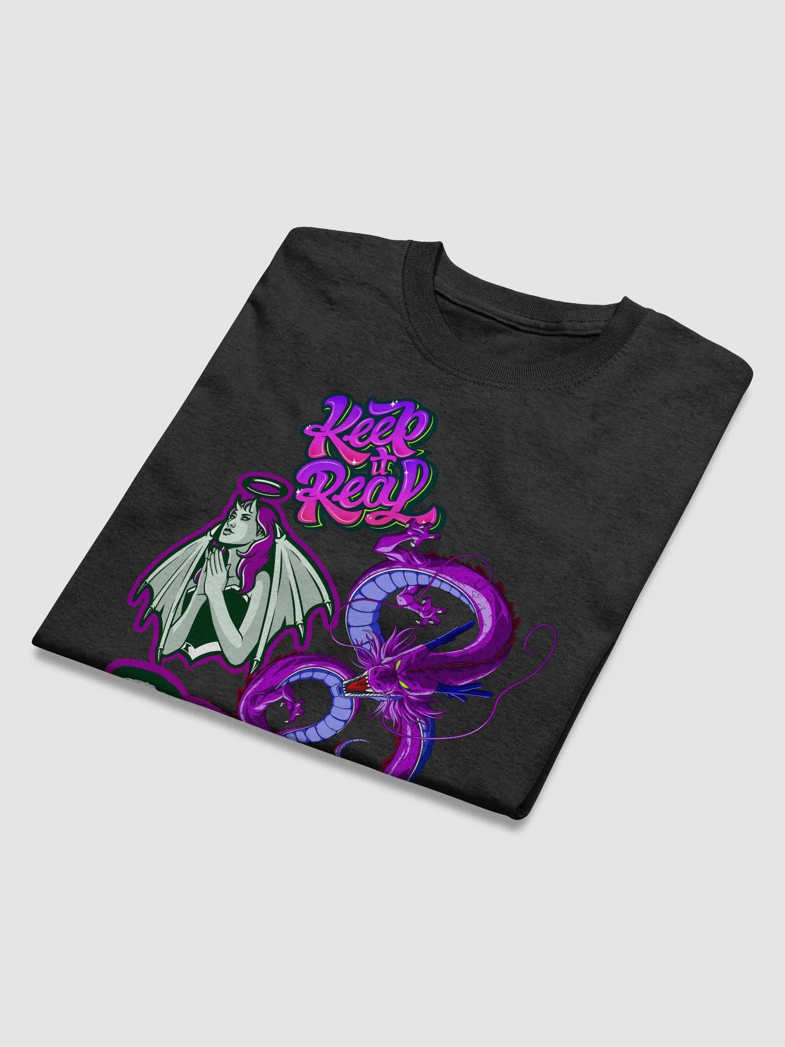 Dark Angel: KEEP IT REAL Dragon T-shirt product image (6)