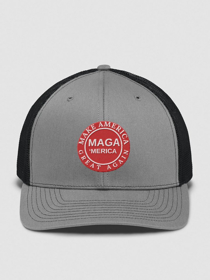 MAGA 'Merica Emblem Trucker Hat product image (2)