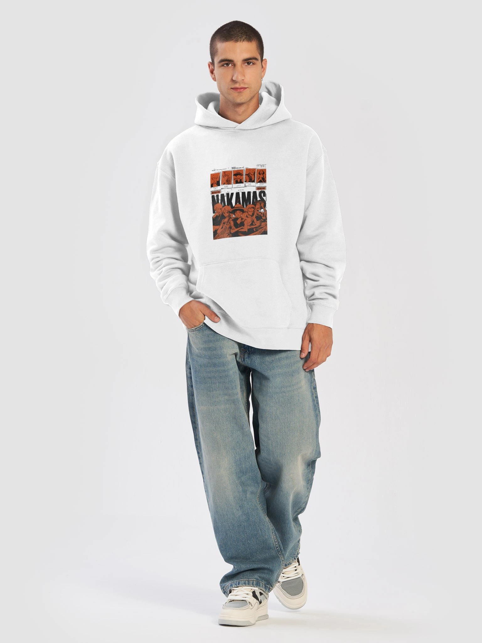 Nakamas Vintage Anime Hoodie product image (5)