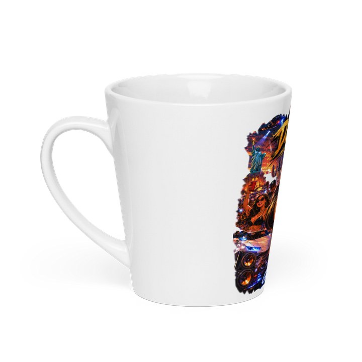 DJ HTEK Good Vibes Latte Mug product image (2)