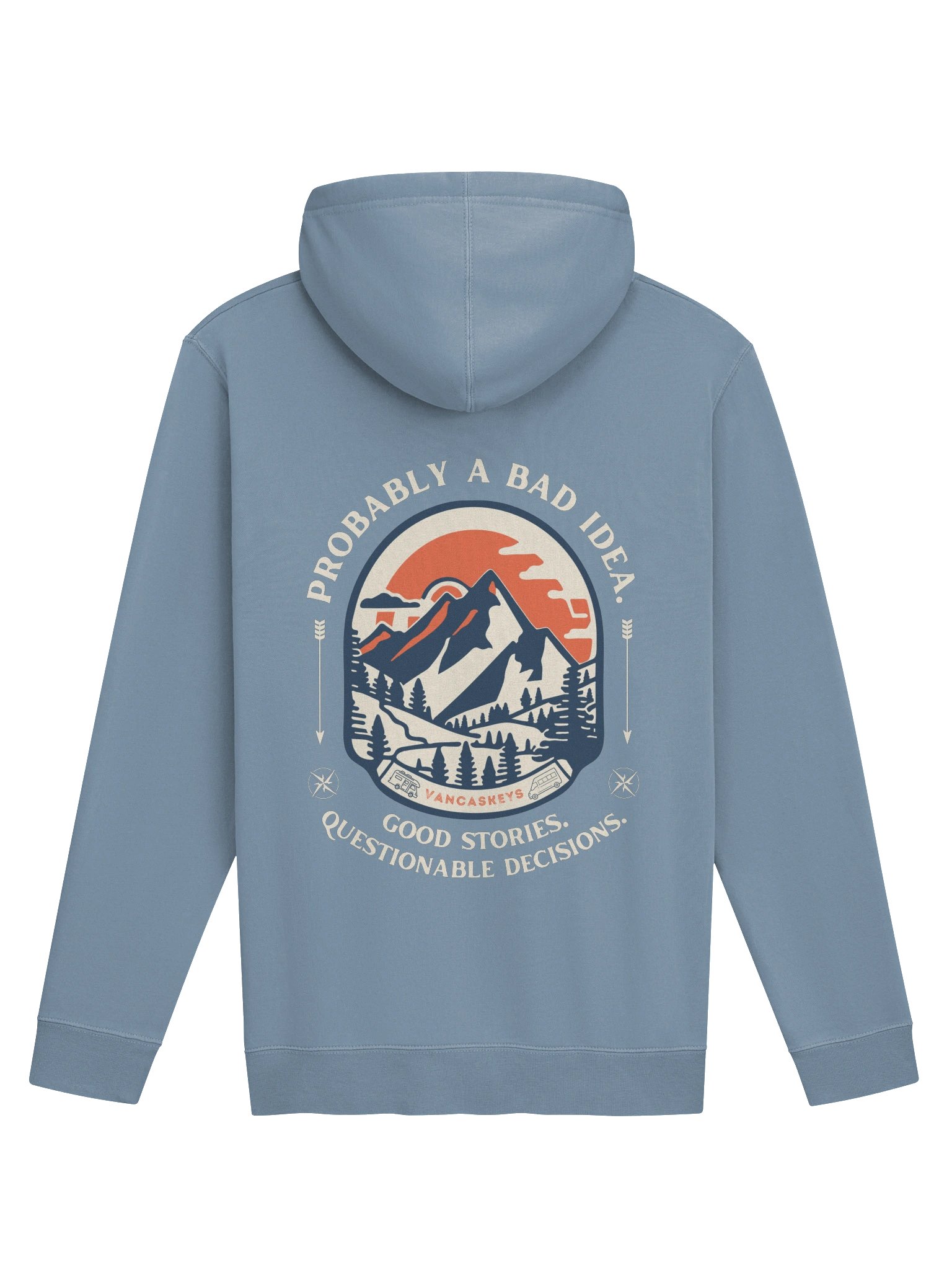 Good Stories Pigment Dyed Hoodie (Front & Back) product image (2)