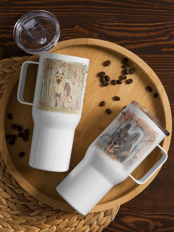 Shepherd Dog Guardian Travel Mug product image (1)