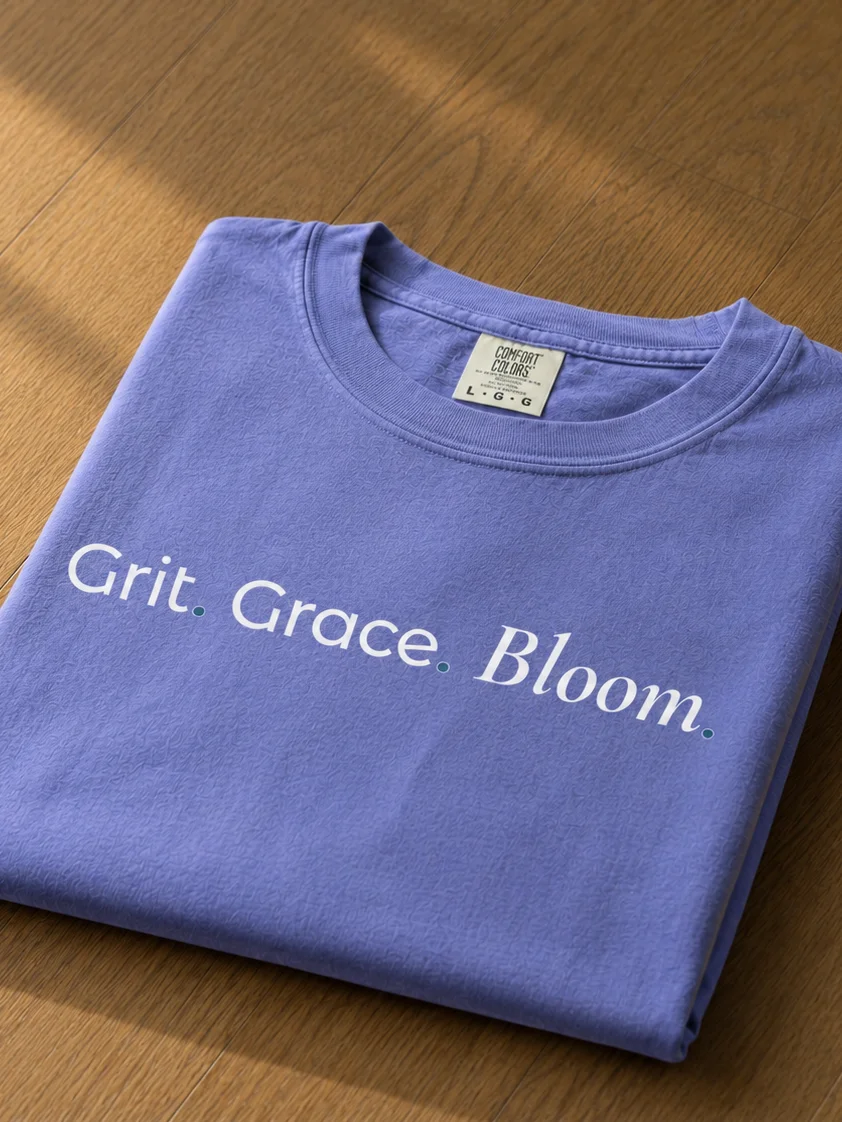 Grit. Grace. Bloom. | Artistry & Resilience | Inspirational Dance Shirt product image (8)