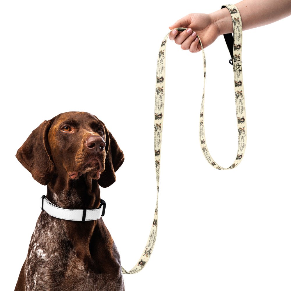 Mel’s Angels Pet Transport Leash – Tattoo Flash | Durable 6ft Dog Leash product image (1)