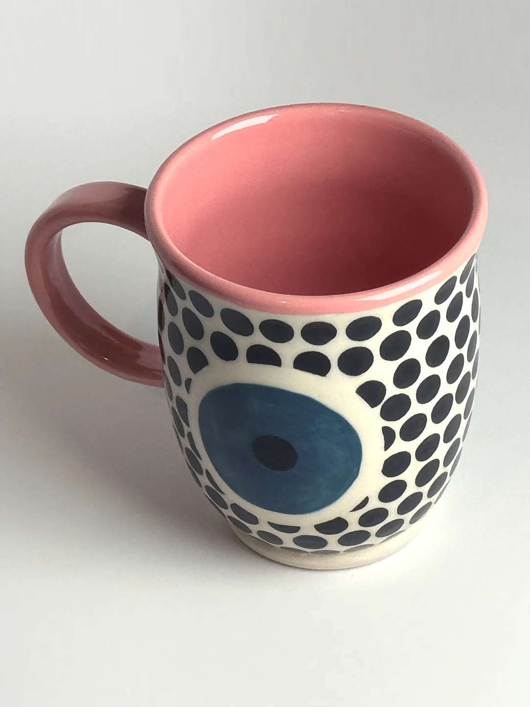 Pink Dot Mug with Nazar product image (1)