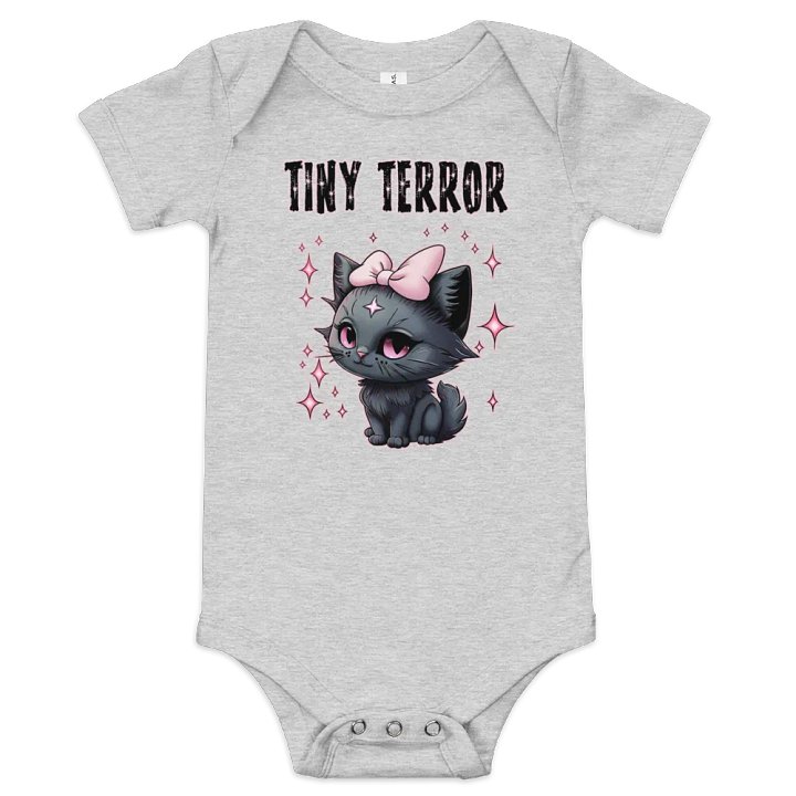 Tiny Terror Baby Onesie product image (4)