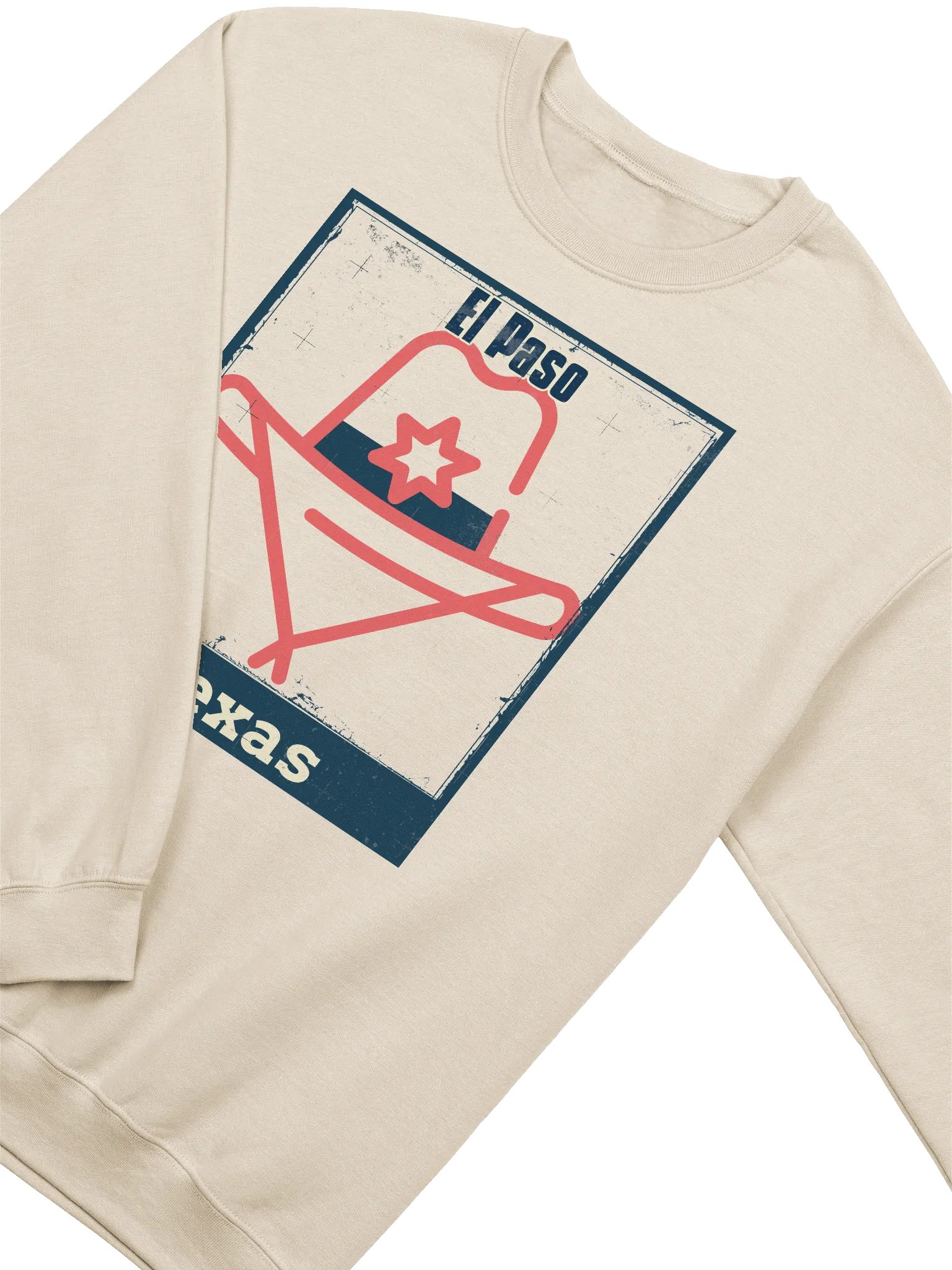 El Paso Sheriff Star Crewneck Sweatshirt product image (38)