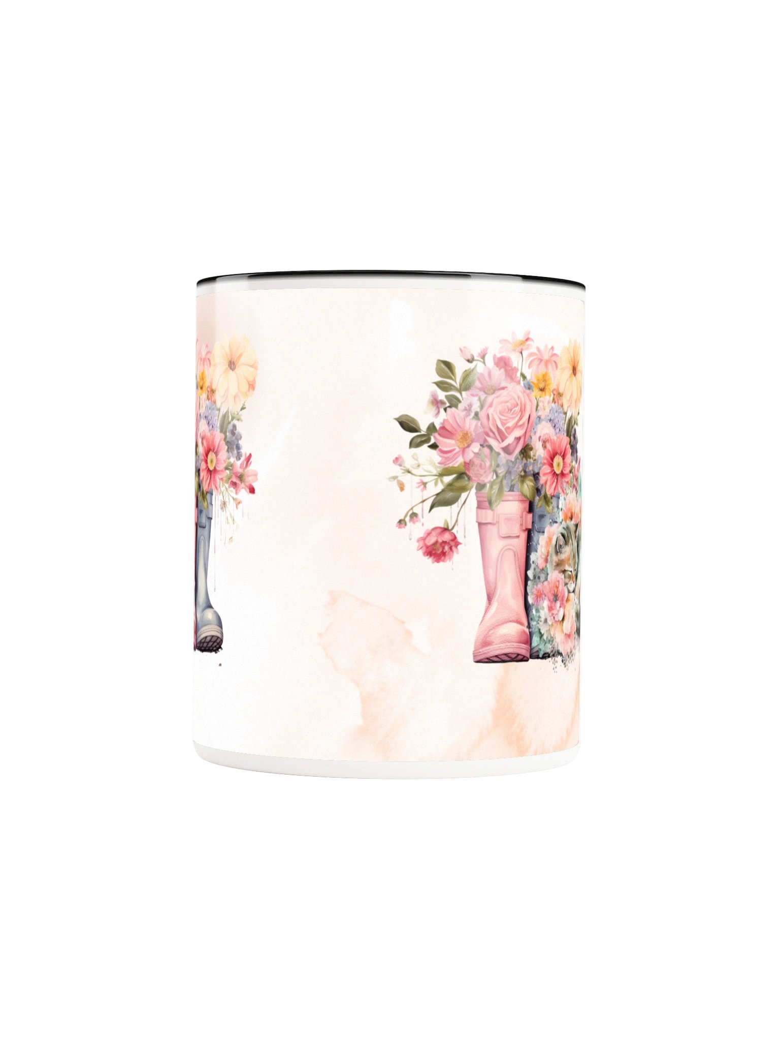 Floral Sleeping Kitten Mug product image (37)
