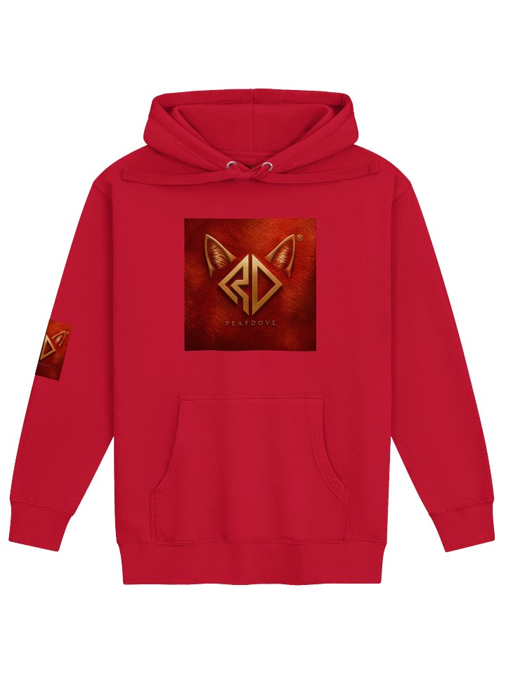 PEAFDOVE® RED HOODIE DUO — Cat Head Signal Edition product image (1)