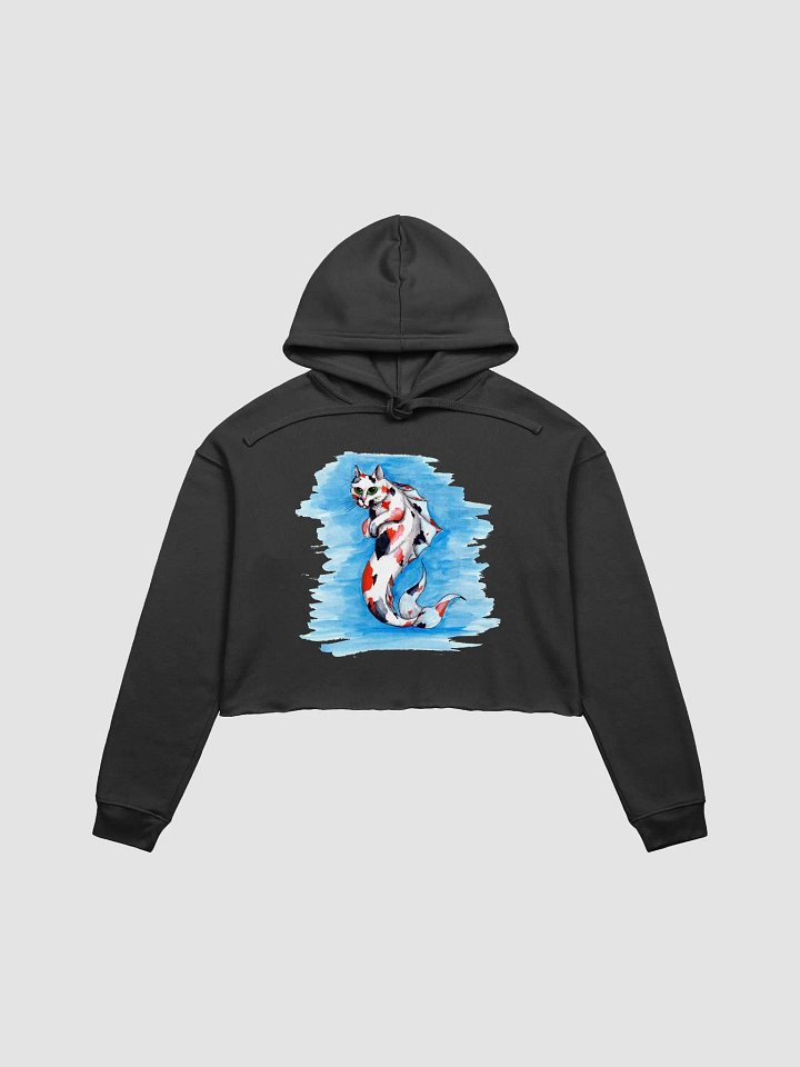 Mermeow Calico Crop Hoodie product image (9)