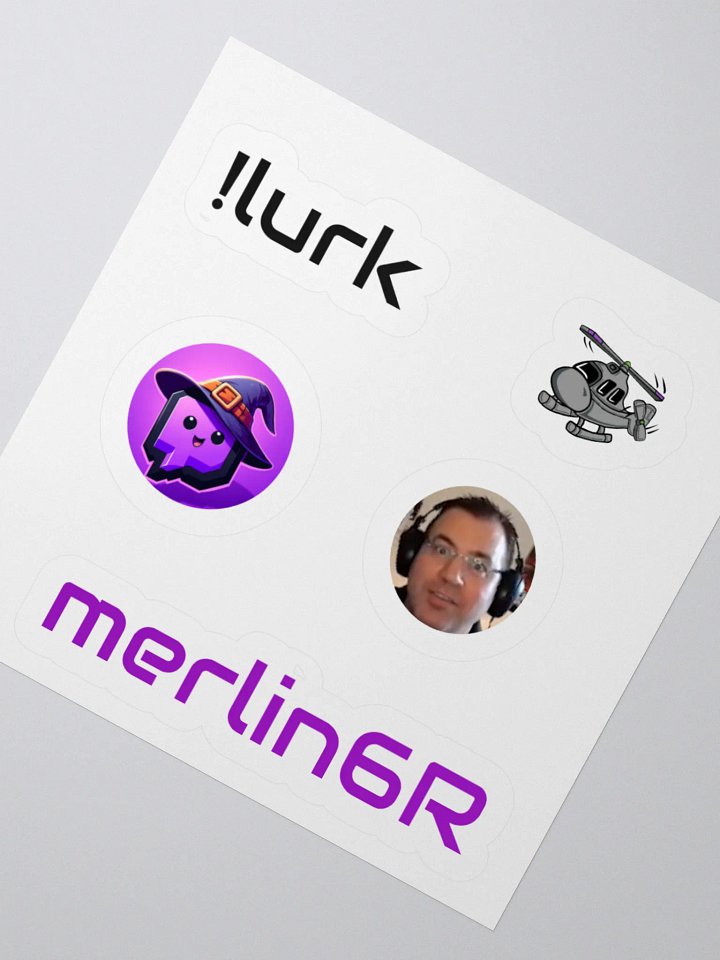 merlin6R sticker sheet 1 product image (5)