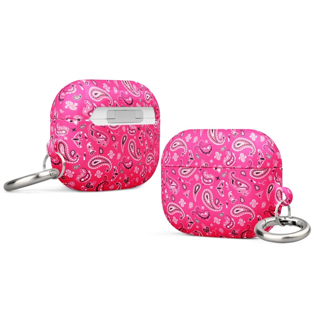 Fuchsia Bandana AirPods Case product image (44)